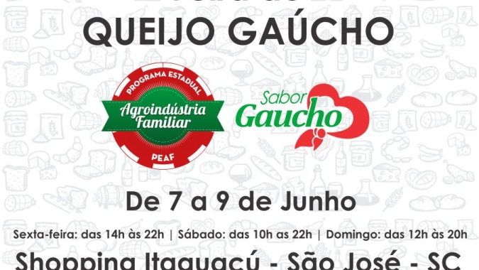 Agroindústrias gaúchas participam de Feira do Queijo em SC