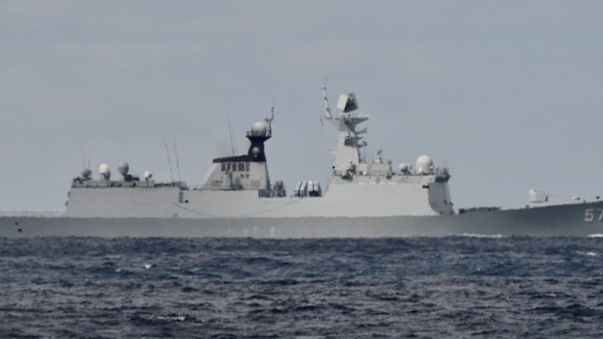 Fragatas militares chinesas fizeram três dias de exercícios no Mar do Sul da China, diz imprensa estatal