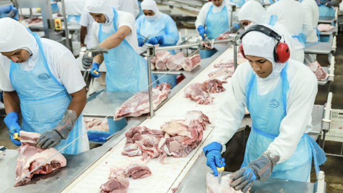 Exportações de carne suína encerram janeiro com queda em relação a dezembro de 2024