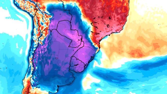 Novo episódio de frio intenso está previsto ainda neste mês para o Sul do Brasil