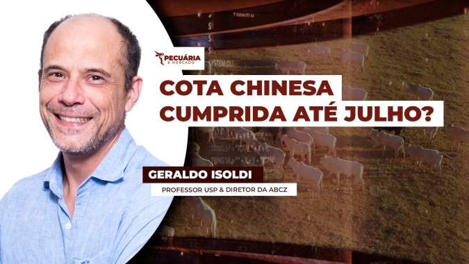 Brasil já entregou 46% da cota de 1,1 mi/t de carne bovina para China até março, segundo  GACC (Alfândega Chinesa)