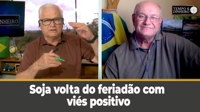 Soja volta do feriadão com viés positivo