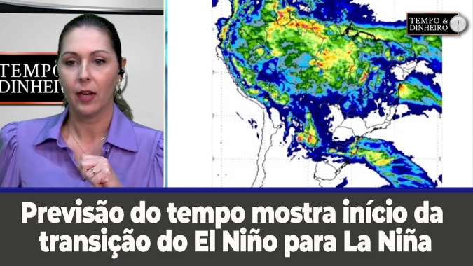 Previsão do tempo mostra início da transição do El Niño para La Niña