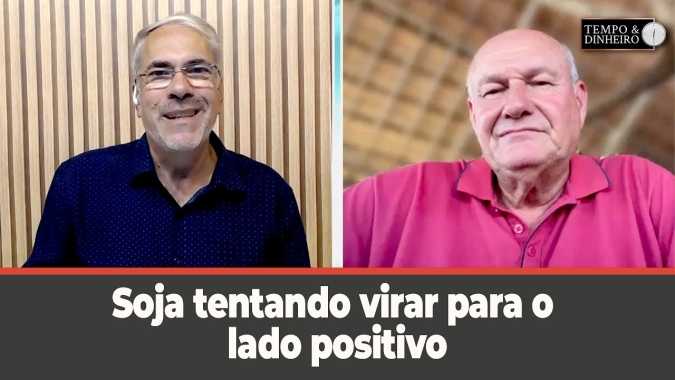 Soja tentando virar para o lado positivo