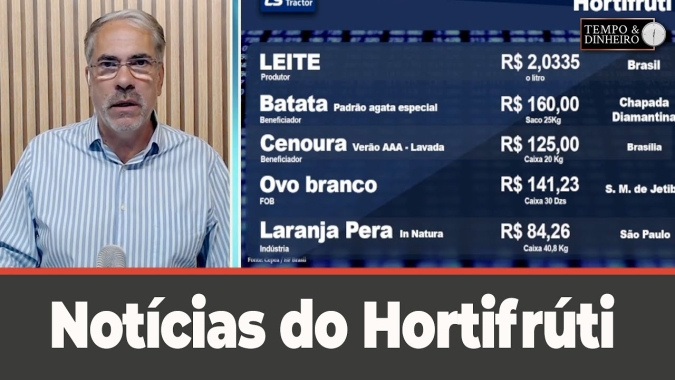 Notícias do Hortifrúti com Sérgio Braga