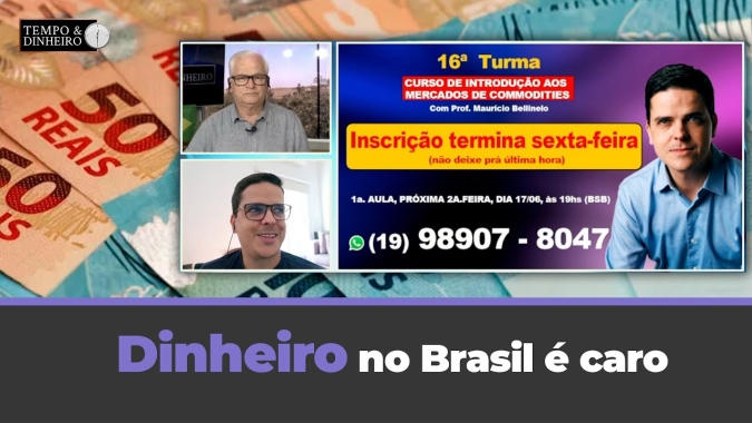 Dinheiro no Brasil é caro. Como defender preços e margens? Maurício Belinello explica