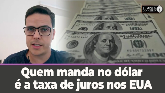 Quem manda no dólar é a taxa de juros nos EUA. Veja o que explica Maurício Belinello