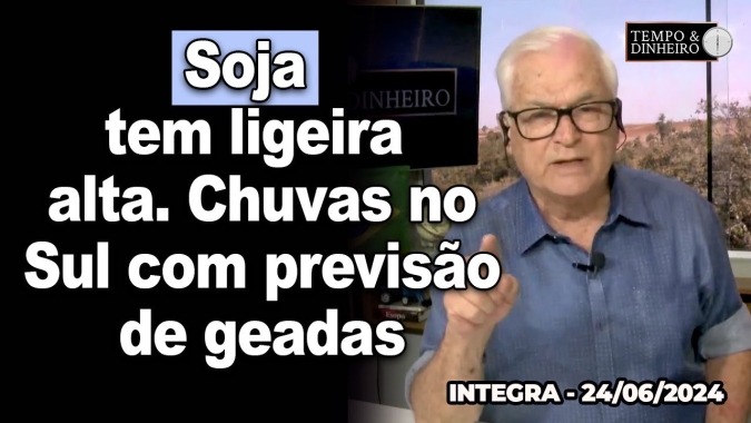 Café dispara em Londres e em NY, soja tem ligeira alta. Dólar dá uma trégua.Chuvas no Sul e geadas.