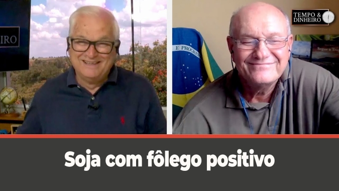 Soja com fôlego positivo