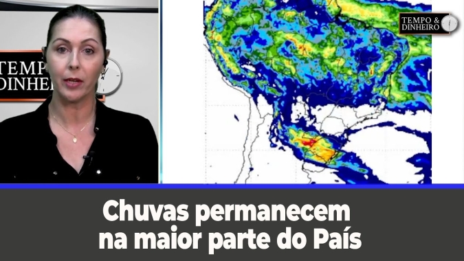 Chuvas permanecem na maior parte do País nesta primeira quinzena de abril. Veja a previsão