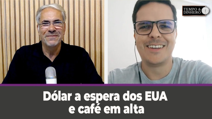 Dólar a espera dos EUA e café em alta . O que fazer? Maurício Bellinelo comenta