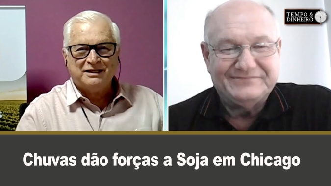 Chuvas dão forças a Soja em Chicago