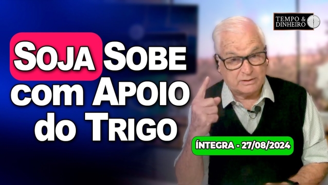 Soja sobe com apoio do trigo. Café dispara com recorde. Frio vai dar lugar a calorão em breve