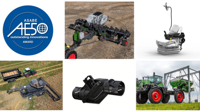 Marcas da AGCO conquistam cinco prêmios AE50 de 2025