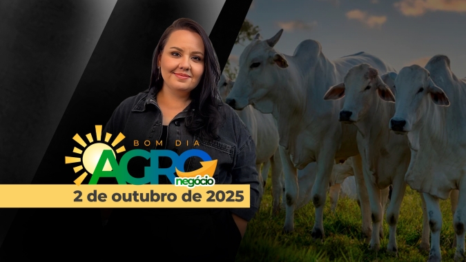 Bom Dia Agro 02/10/2025 - Mercados de suínos e boi gordo, Marina sobre a Moratória, mercado da soja e o clima no BR