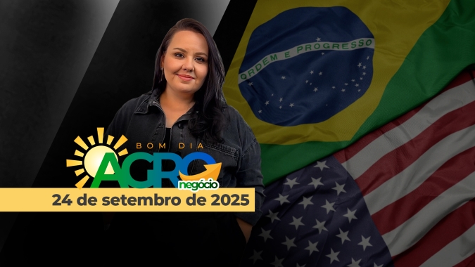 Bom Dia Agro 24/09/2025 - Baixas nos preços da soja em Chicago e no BR, discursos de Lula e Trump na ONU, arroz e café