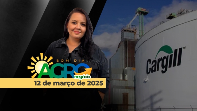 Bom Dia Agro 12/03/2025 - Acordo de cessr-fogo aceito pela Ucrânia, mais pressão das tarifas, Cargill rebatendo o governo americano e vendas de fertilizantes no BR
