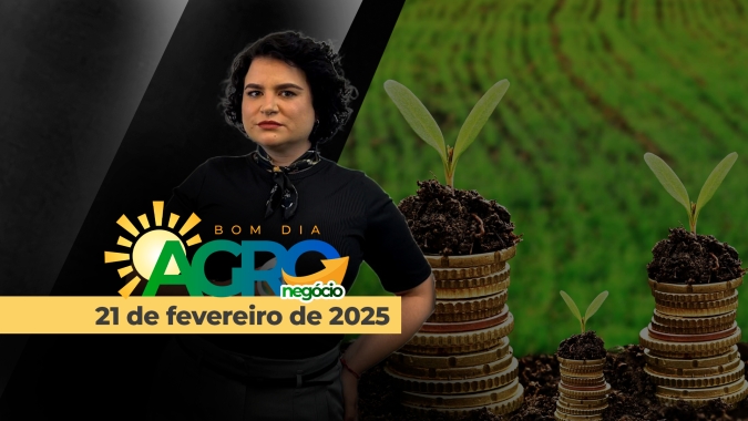 Bom Dia Agro 21/02/2025 - Suspensão de linhas de crédito rural, relação de troca entre frangos, suínos e milho, expansão de áreas de soja no BR e desafios na China