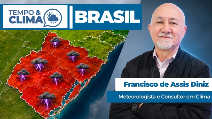 Sul em alerta para tempestades ao longo da próxima semana
