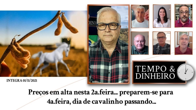 Preços em alta nesta 2ª feira...Preparem-se para 4ªfeira, dia de cavalinho passando