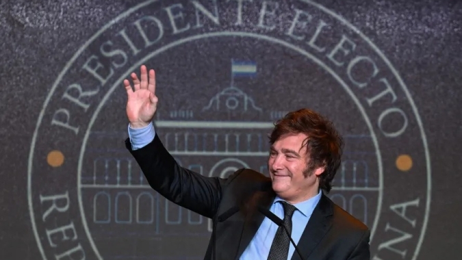 Títulos argentinos disparam com perspectiva de relação positiva entre Milei e Trump