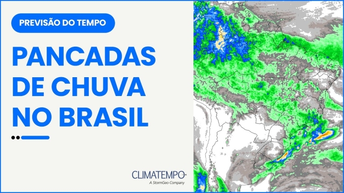Confira a previsão do tempo para esta quinta-feira (10) para todo o Brasil