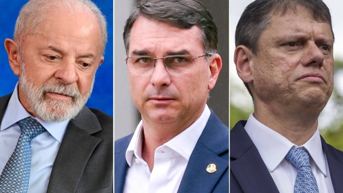 Paraná Pesquisas: Flávio e Tarcísio empatam com Lula em 2º turno