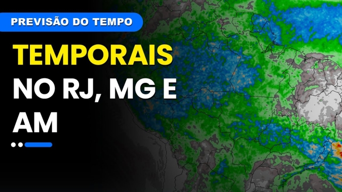 Confira a previsão do tempo para esta quarta-feira (11) para todo o Brasil