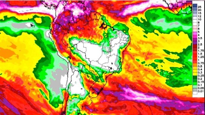 Chuvas, rompimento do bloqueio atmosférico, massa de ar frio e até geadas, confira clima e tempo para os próximos dias