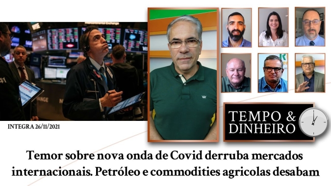 Temor da nova onda de Covid derruba mercados internacionais. Petróleo e commodities agrícolas desabam