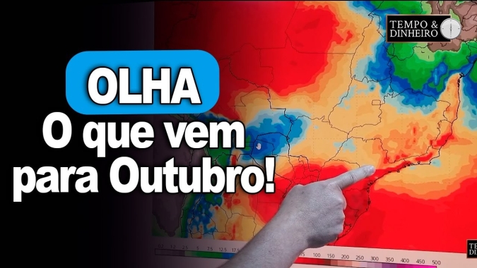 Chuva se espalha e avança no centro-norte e áreas de café tem ligeira melhora, diz Ronaldo Coutinho