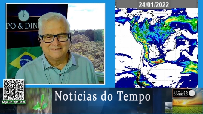 Chuvas ainda irregulares no PR e RS. Norte e Nordeste com dias chuvosos