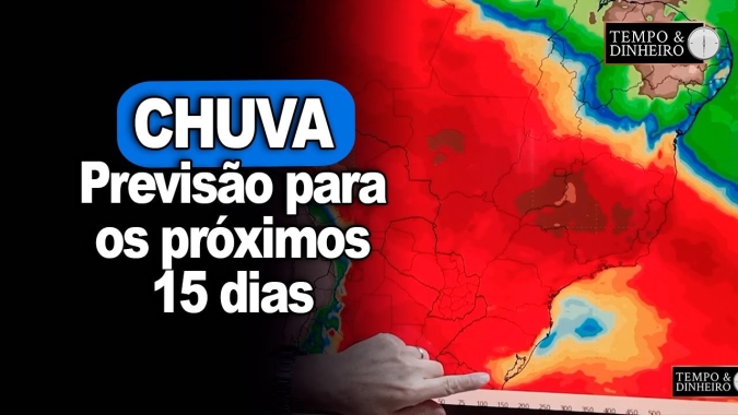 Chuvas boas entre o Norte e Centro-Oeste com calorão dando uma trégua , informa Ronaldo Coutinho