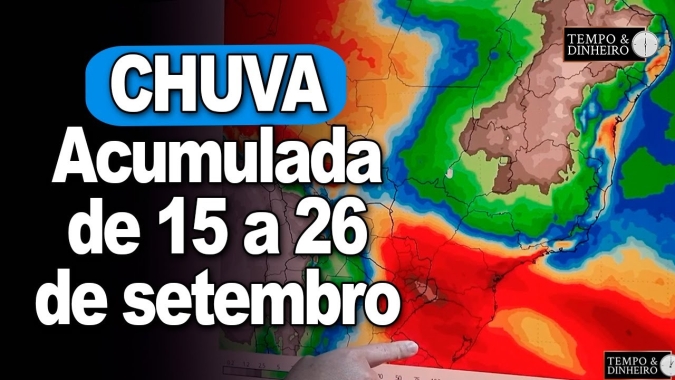 Chuvas virão: é hora de planejar o plantio em boa parte do País, informa Ronaldo Coutinho