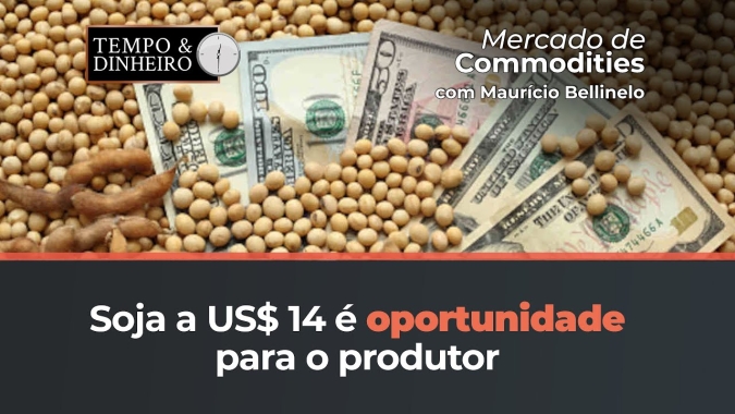 Soja a US$ 14 é oportunidade para o produtor , afirma Mauricio Bellinelo