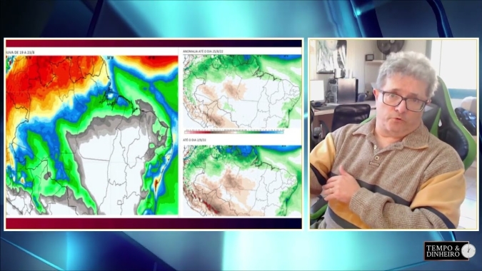 Meteorologia: temperatura  abaixo do normal com influência do frio até no Nordeste