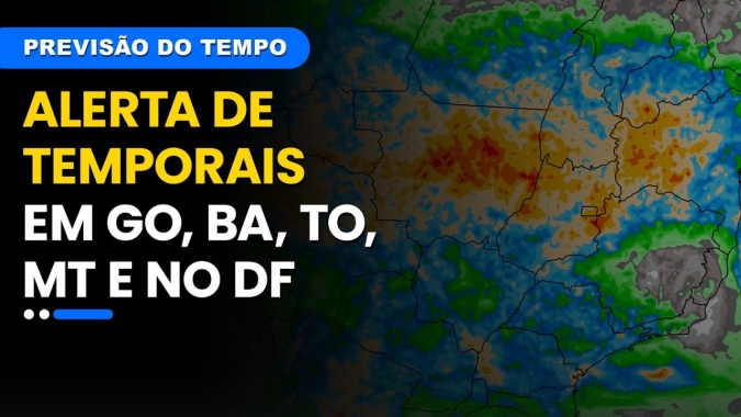 Confira a previsão do tempo para esta quarta-feira (16) para todo o Brasil