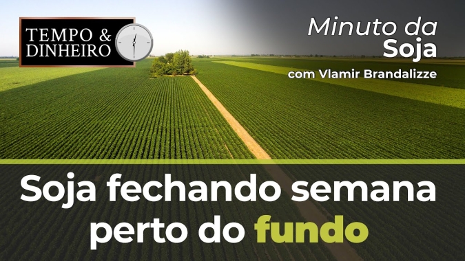 Soja fechando semana perto do fundo