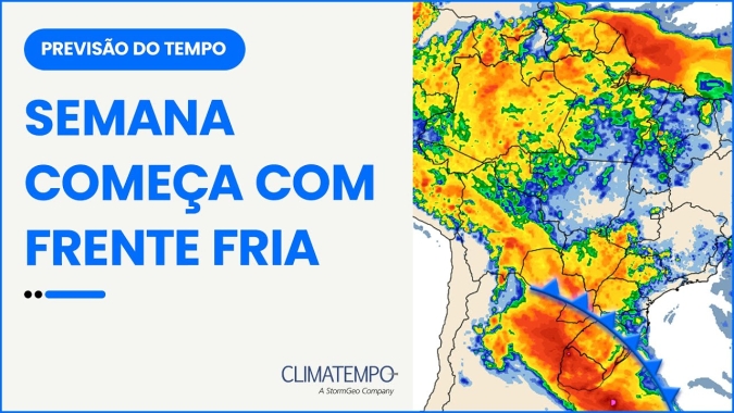 Confira a previsão do tempo para esta segunda-feira (31) para todo o Brasil