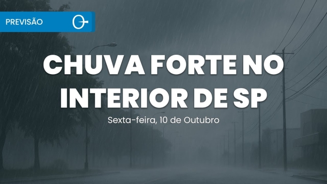 Confira a previsão do tempo para esta sexta-feira (10) para todo o Brasil