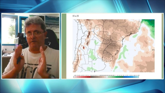 Previsão do tempo mostra avanço da frente fria e risco de geadas