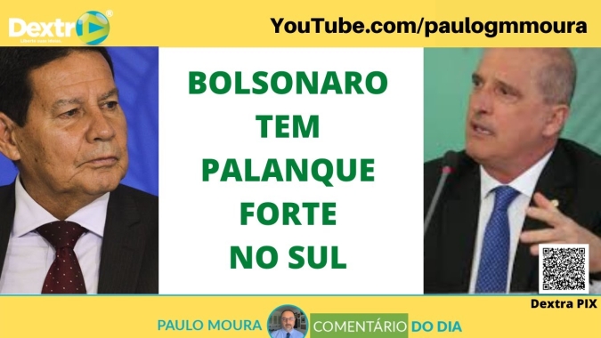 Bolsonaro tem palanque forte no sul, análise por Paulo Moura, cientista político do canal Dextra