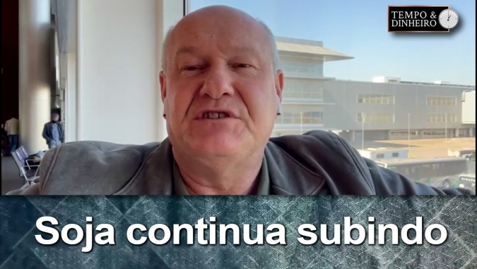 Soja continua subindo