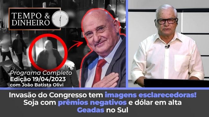 Invasão do Congresso tem imagens esclarecedoras! Soja com prêmios negativos e dólar em alta