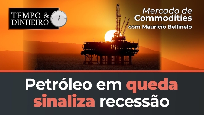Petróleo em queda sinaliza recessão