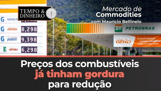 Preços dos combustíveis já tinham gordura para redução