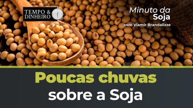 Feriadão americano com poucas chuvas sobre a Soja