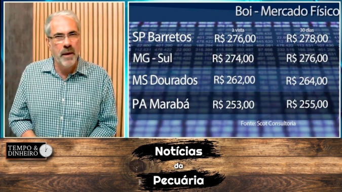 Boi gordo não encontra suporte para alta