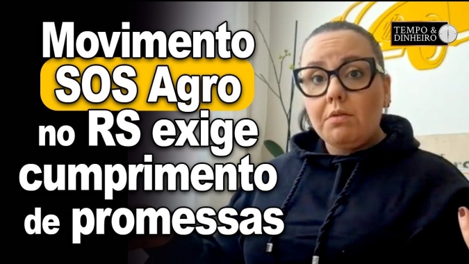 Movimento SOS Agro no RS exige cumprimento de promessas de Lula após tragédia no Estado.