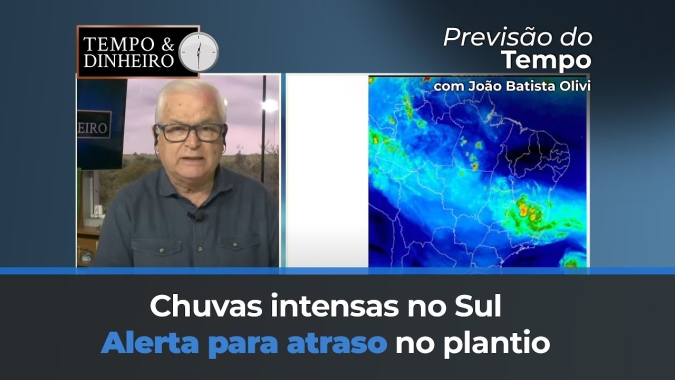 Chuvas intensas no Sul, Alerta para atraso no plantio